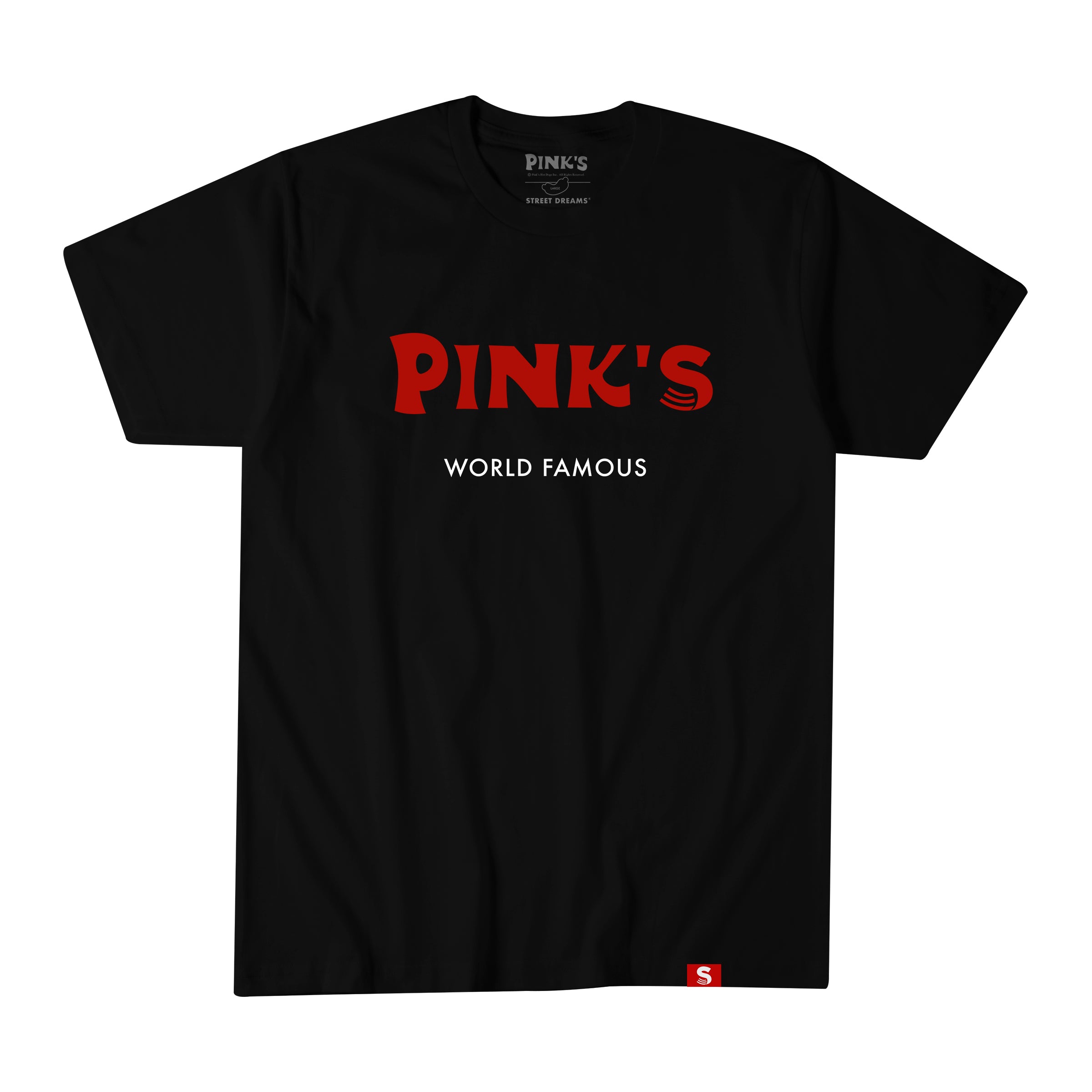 Street Dreams x Pink's Hot Dogs World Famous Tee